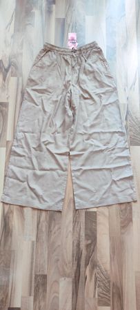 Hochwertige braune Leinenhose von ROXY, Gr. S/36/38