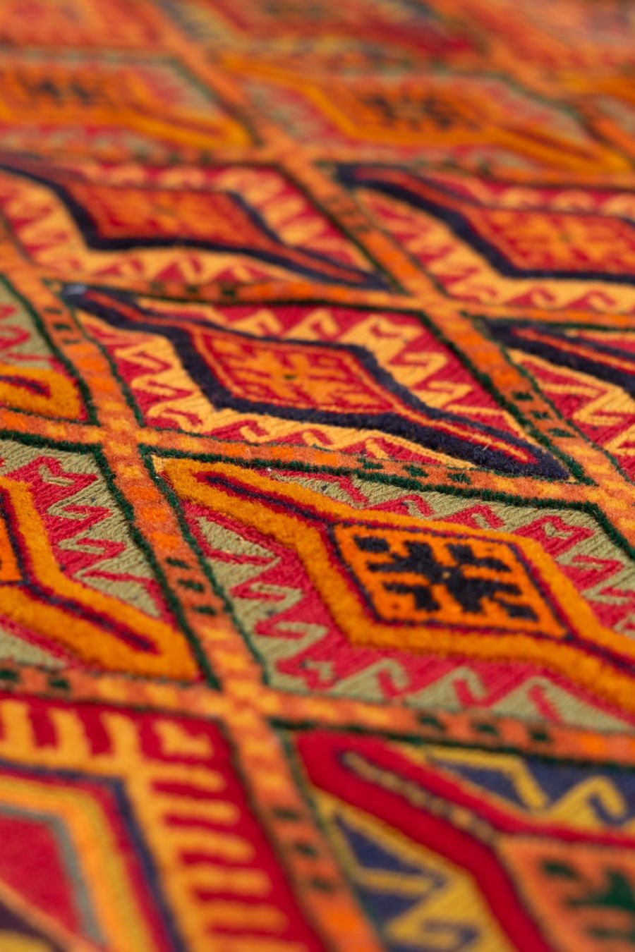 Kelim Tappeti: 193x155cm Afghan Kelim Handgemacht – Nuovo e nell'imballaggio originale da Luzern venduto da Hera.Kollektiv 5