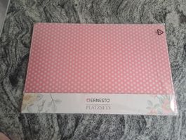 ERNESTO Platzsets 6 Stück Rosa Punkte
