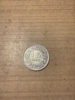 1 Schweizer Franken Silber Münze Jahrgang 1946