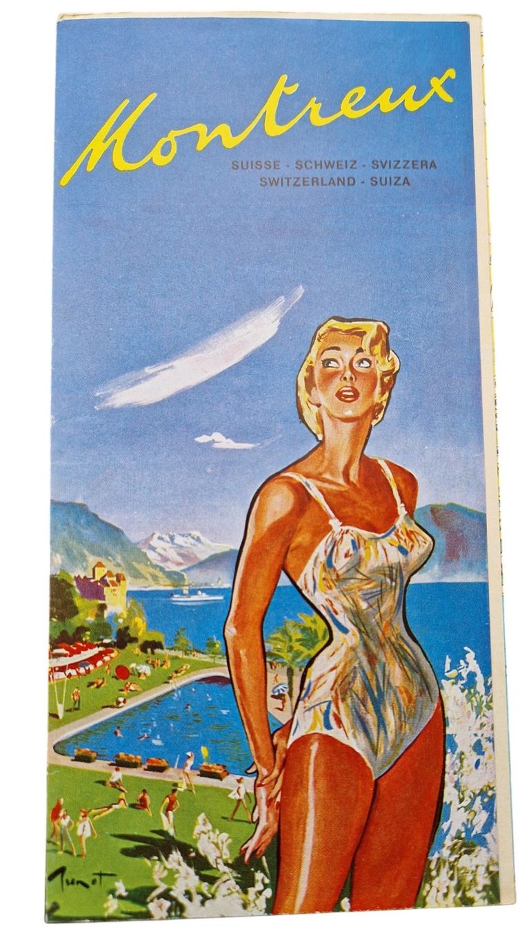Documenti: Broschüre Montreux 1970er – Usato da Mörschwil venduto da aik_x8mc