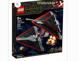 Lego Sith TIE Fighter 75272 rot