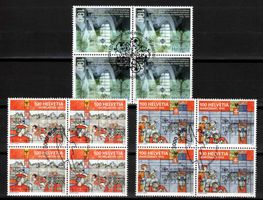 Schweiz 2015, Werbemarken Serie(n) im 4er-Block mit ET-ʘ