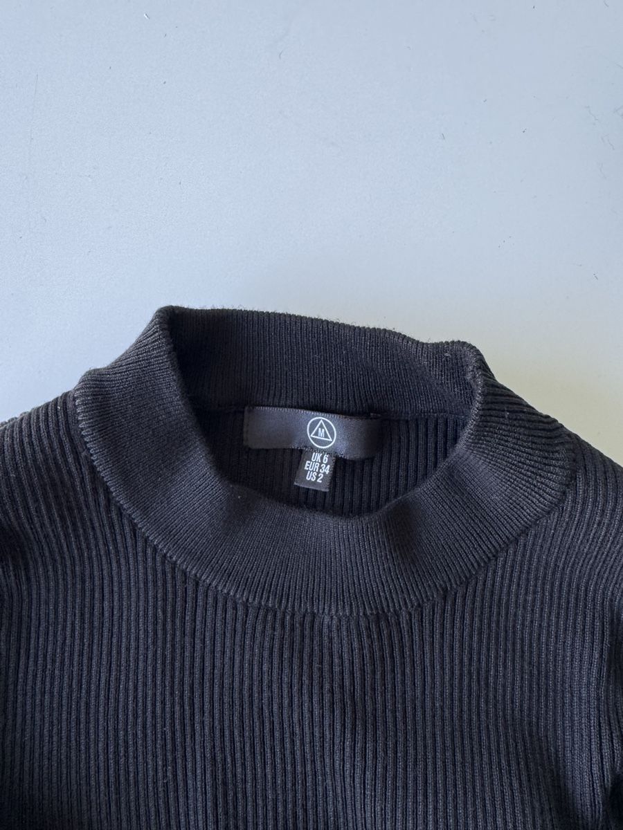 Vestiti: Missguided Black Ribbed Mini Dress – Nuovo (secondo la descrizione) da Zürich venduto da forestF4iry 2