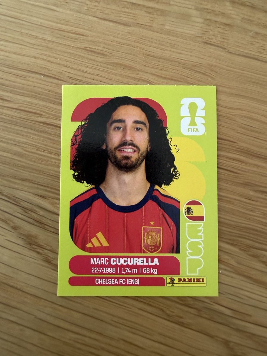 Panini Carte collezionabili: Panini WM 2026 - Marc Cucurella (ESP 8) – Nuovo (secondo la descrizione) da Olten venduto da fab_75ry