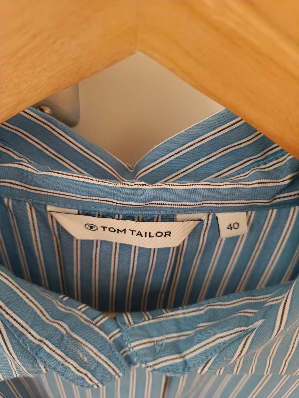 Tom Tailor Chemisiers: Chemise rayée bleu et blanc Tom Tailor taille 40 – Neuf (Voir description) à Grolley par Mariniere 3
