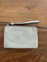 Coach Wristlet white pebbled leather small pouch F58032