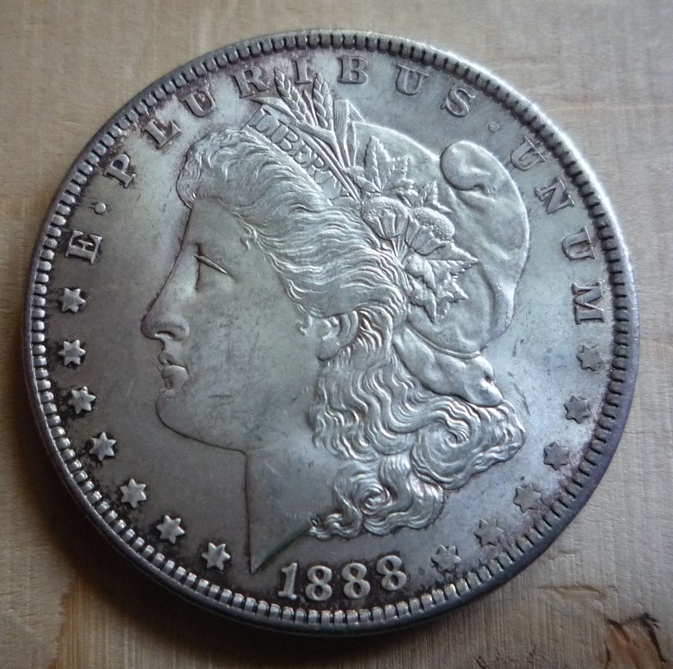 Alle Münzen: 1 Dollar 1888, stgl – Gebraucht aus Rieden SG von Sammelfreund