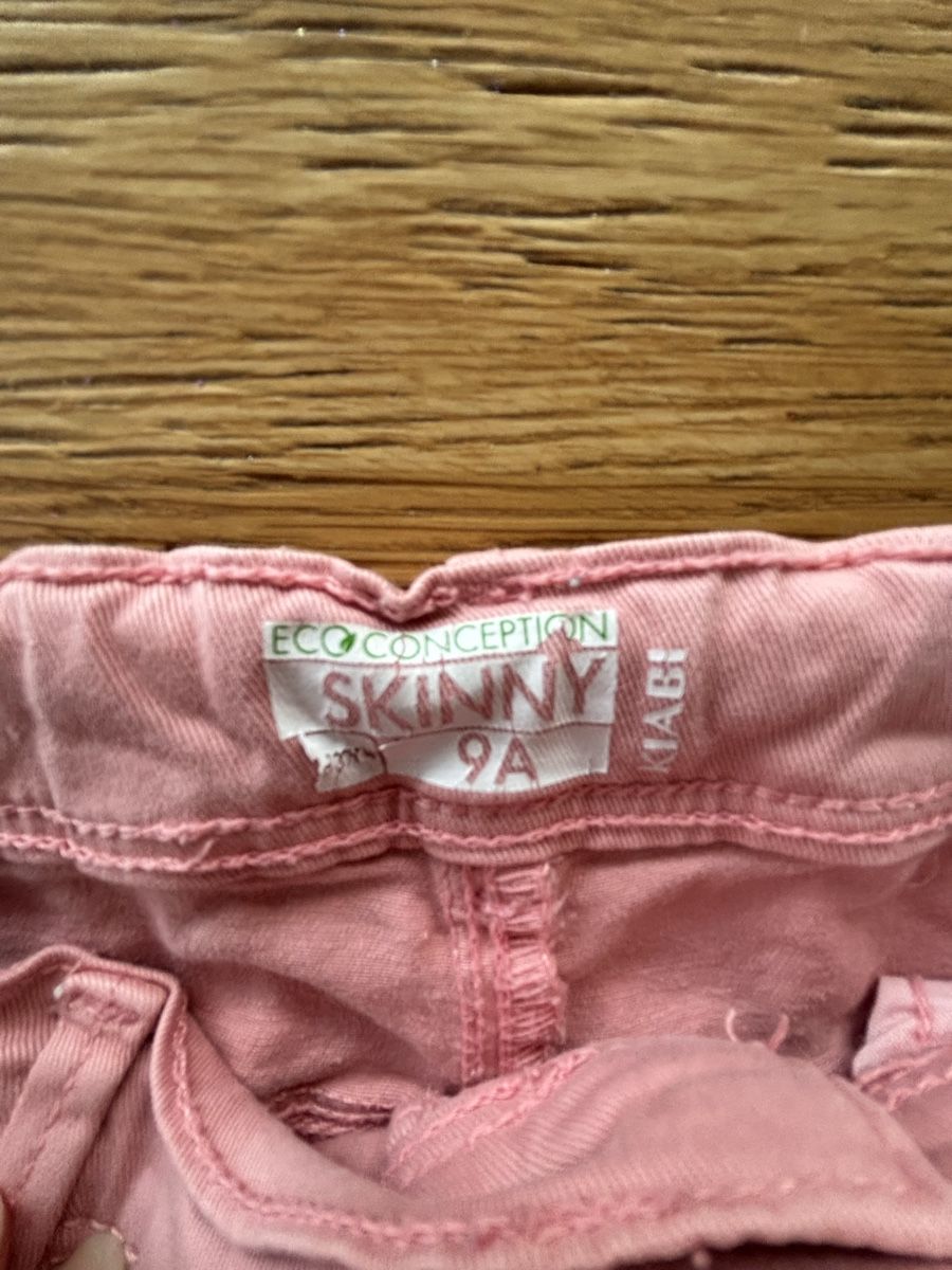 Pantaloni: Jeans fille rose taille ajustable 9 ans – Nuovo (secondo la descrizione) da Bellmund venduto da Celnog 2
