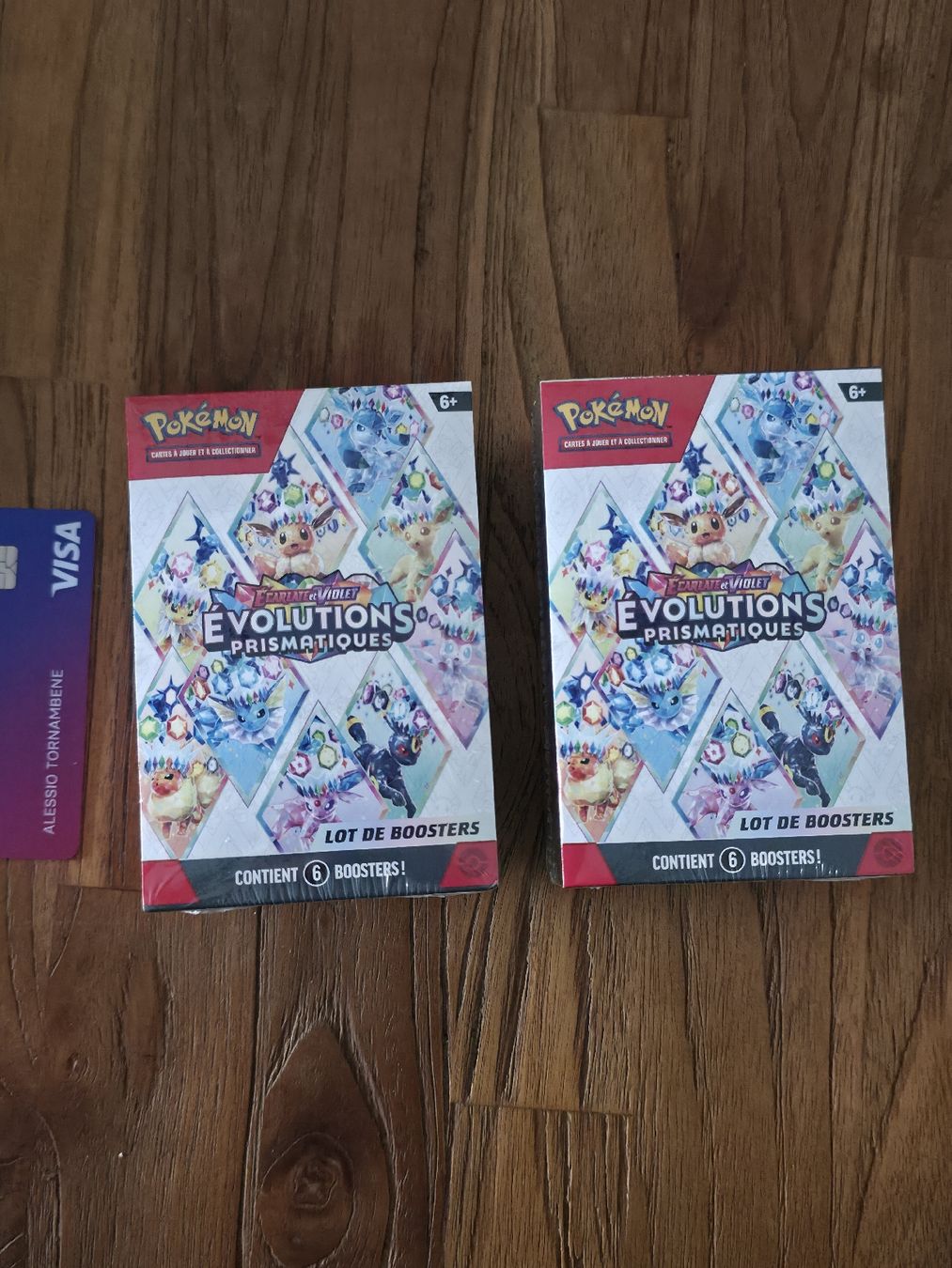 Pokémon Cartes à collectionner: Lot de 2 Bundle boosters Pokémon Évolutions Prismatiques – Neuf avec emballage d'origine à Le Lignon par NathiumTcg