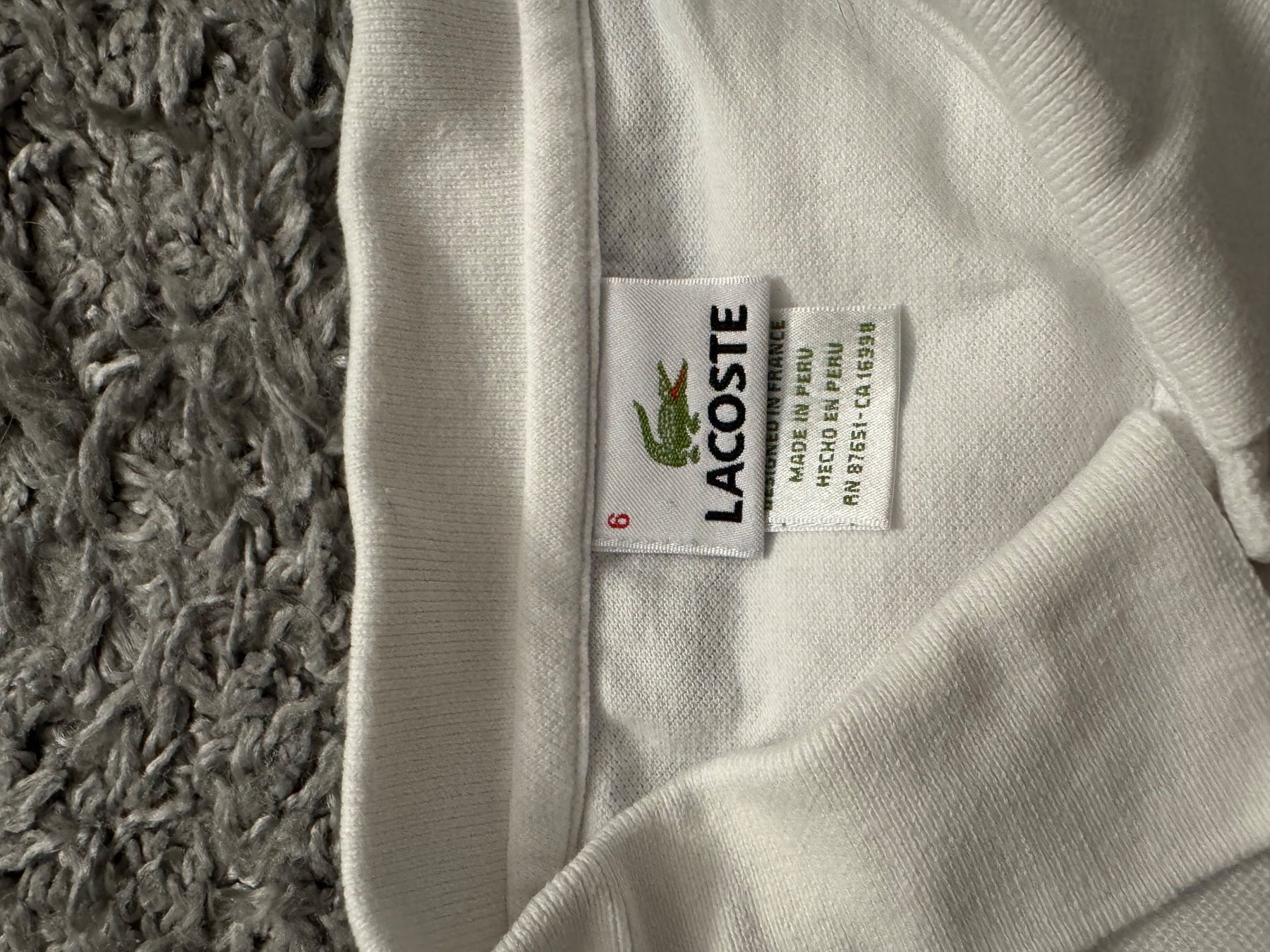 Lacoste Magliette Polo: Lacoste Polo Weiss – Usato da Römerswil LU venduto da oli_9hd5 1