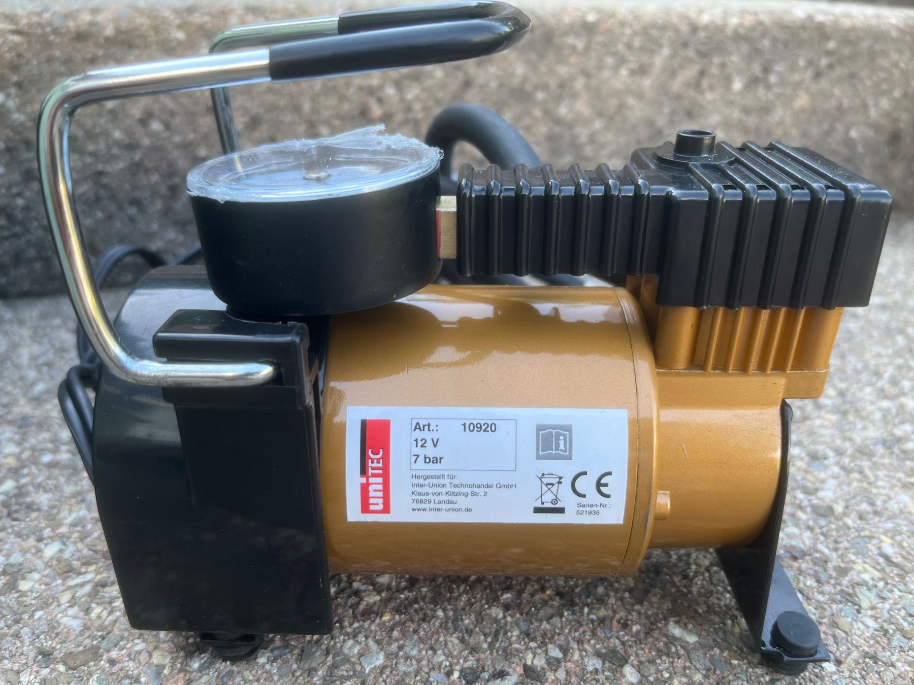 Compressori: Tragbarer 12V Automobil-Luft Kompressor – Nuovo (secondo la descrizione) da Magden venduto da Hornet2
