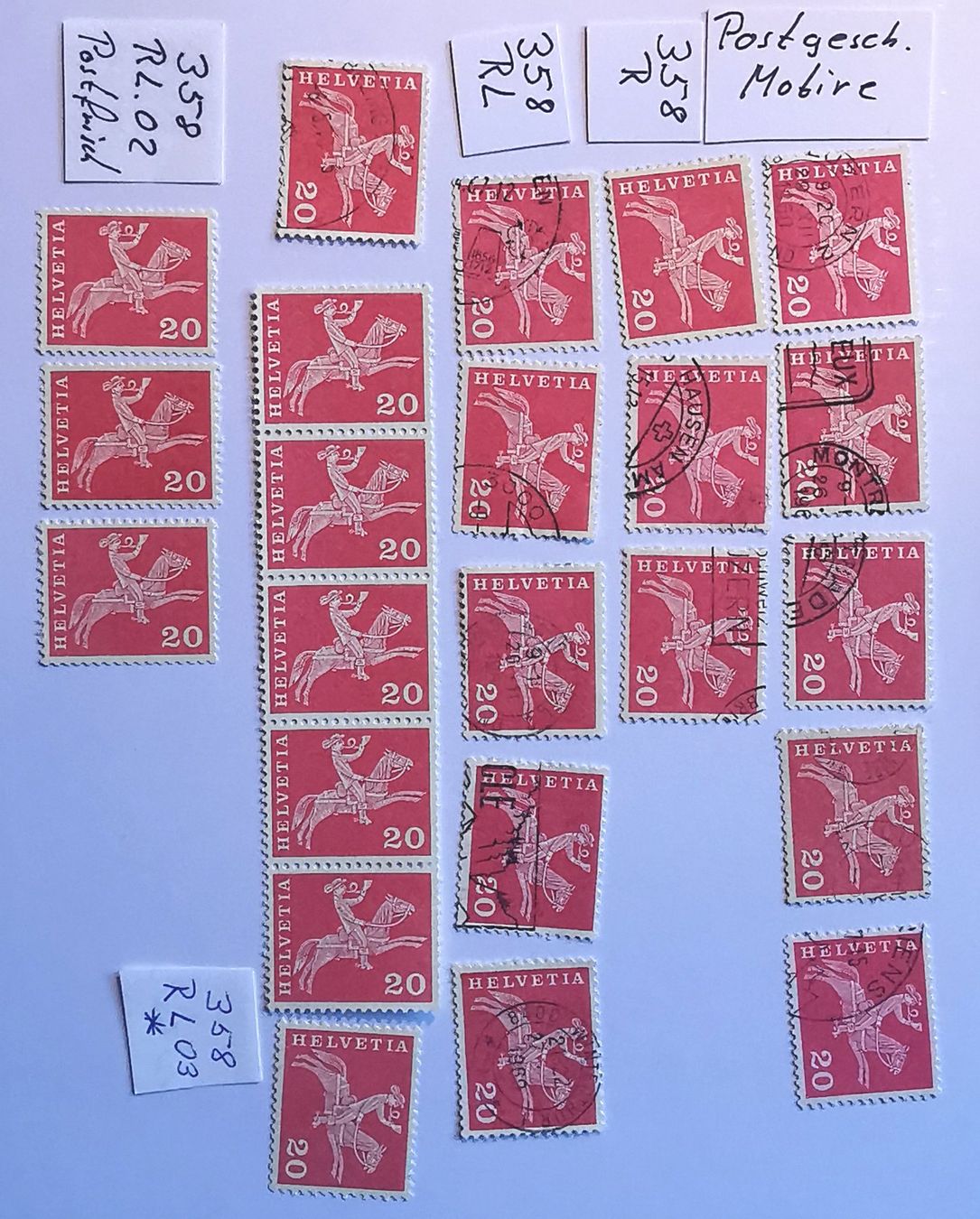 Tutti i francobolli: RM 1960 – Usato da Aadorf venduto da Chnorli-Furz