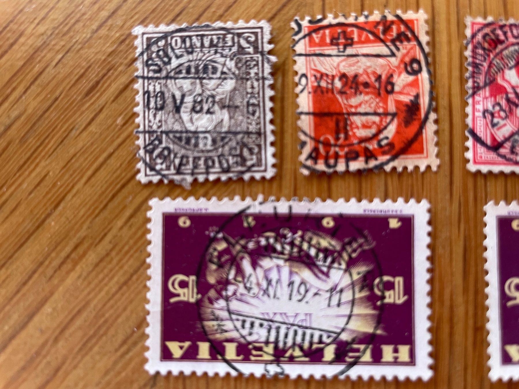Alle Briefmarken: Oblitérations inversées – Gebraucht aus Sonceboz-Sombeval von Comment2 1