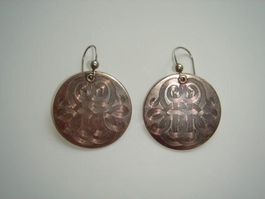 🤩GAS BIJOUX DIVA OHRRINGE AUS VERSILBERTEM METALL