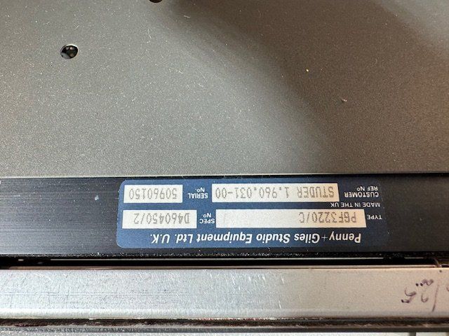 Studer Platines de mixage: Studer Fader 1.911.120.83 – D'occasion à Suhr par Audiobruno 1