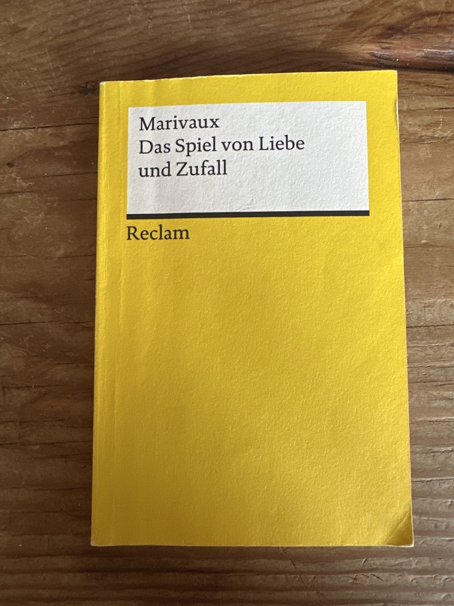 Marivaux: Das Spiel von Liebe und Zufall Reclam (Gebraucht) in Zürich Marivaux: Das Spiel von Liebe und Zufall Reclam (Gebraucht) in Zürich