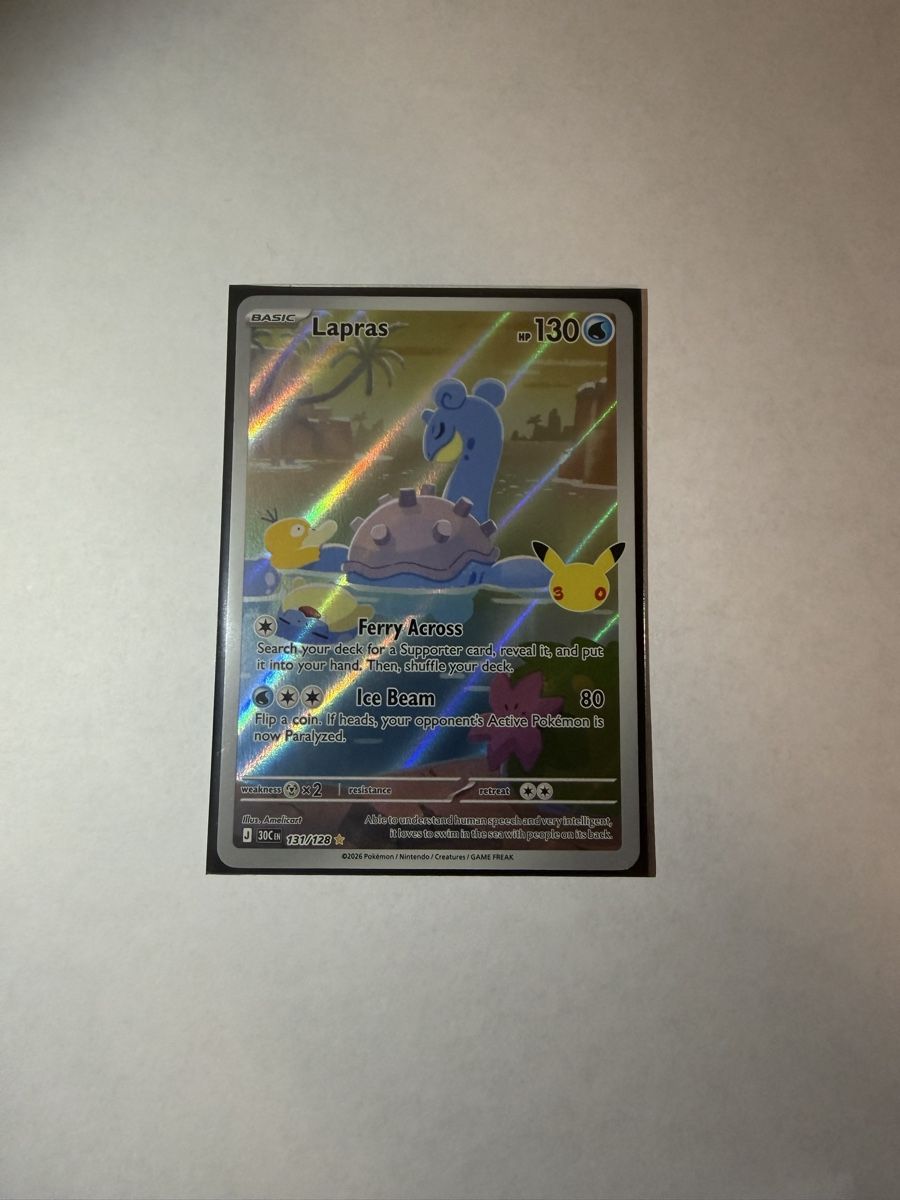 Pokémon Sammelbilder & Trading cards: Pokemon Lapras 30th – Neu (gemäss Beschreibung) aus Winterthur von stipooo97