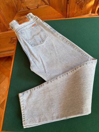 VINTAGE NORWISS BASIC JEANS mit hoher Taille  Größe 44