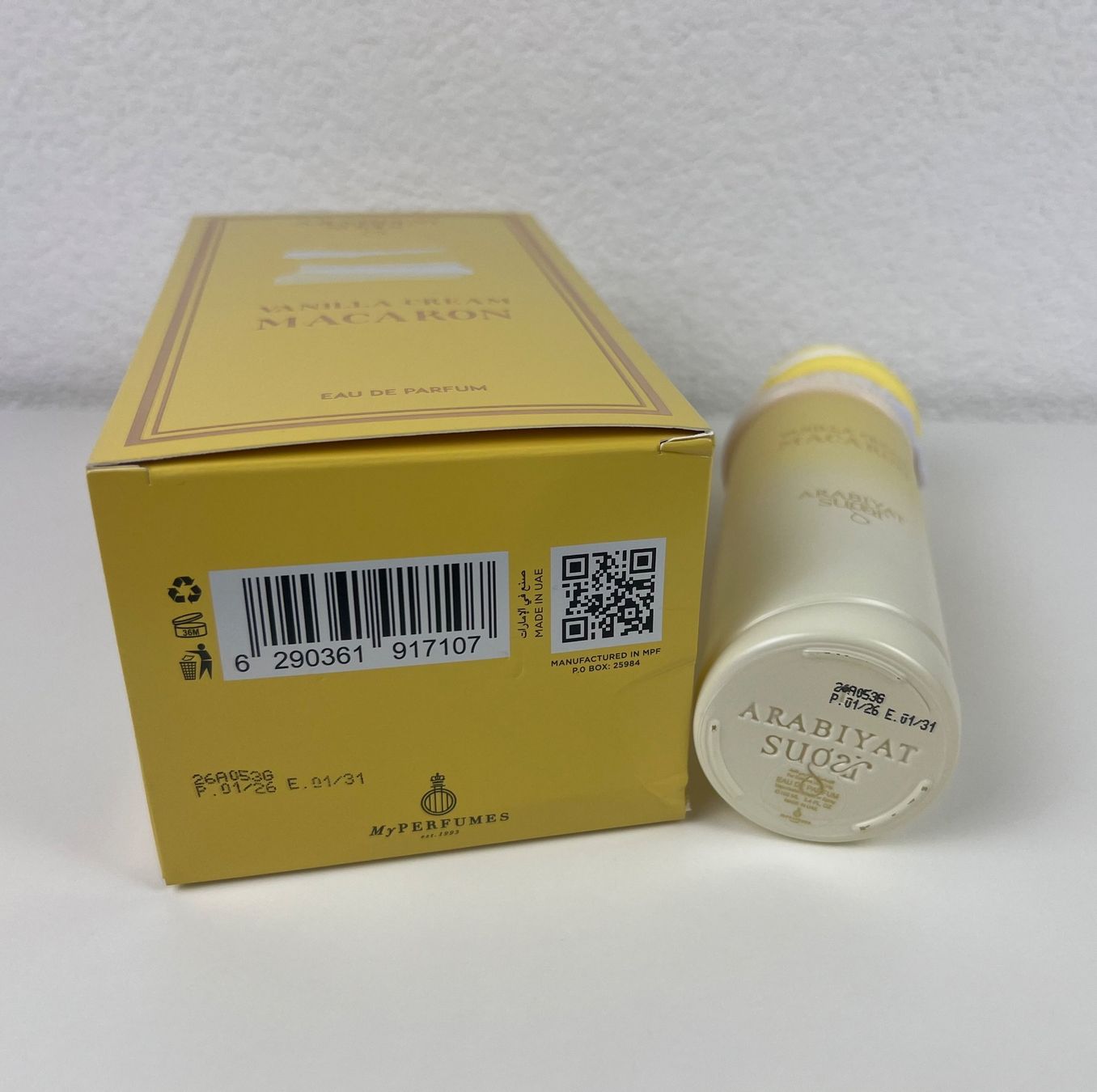 Profumi & Eau de Toilette: Arabiyat Sugar - Vanilla Cream Macaron Eau de Parfum 100ml – Usato da Stein am Rhein venduto da Moons_of_Saturn 4