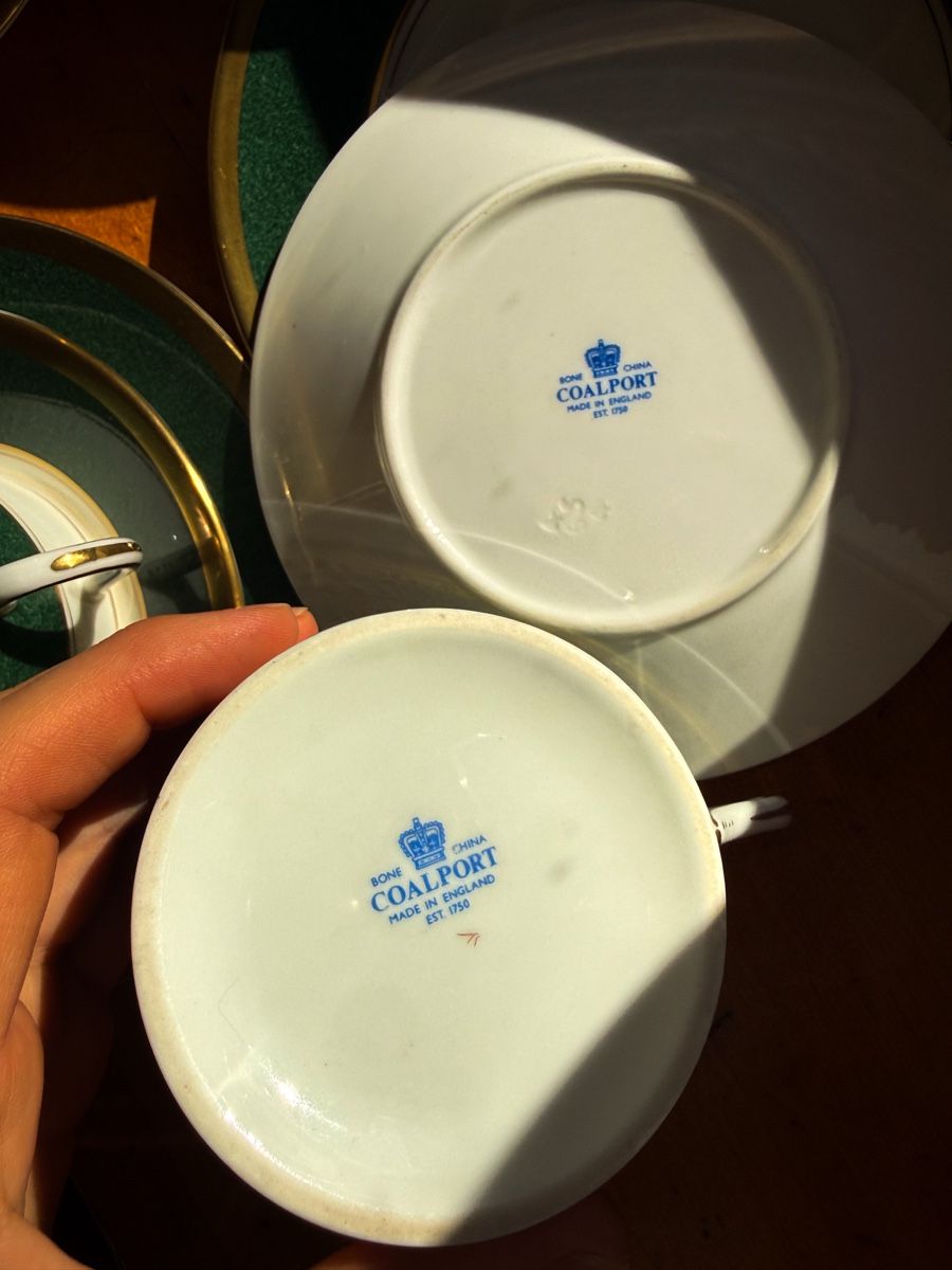 Tazze: Élégant ensemble Coalport composé – Usato da Le Sentier venduto da CannelleVintage13 9