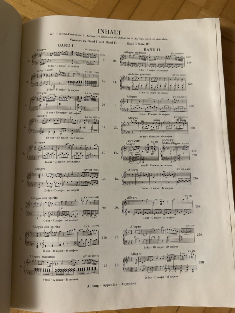 Libri: Mozart Klaviersonaten – Usato da Urdorf venduto da robobespannung 2