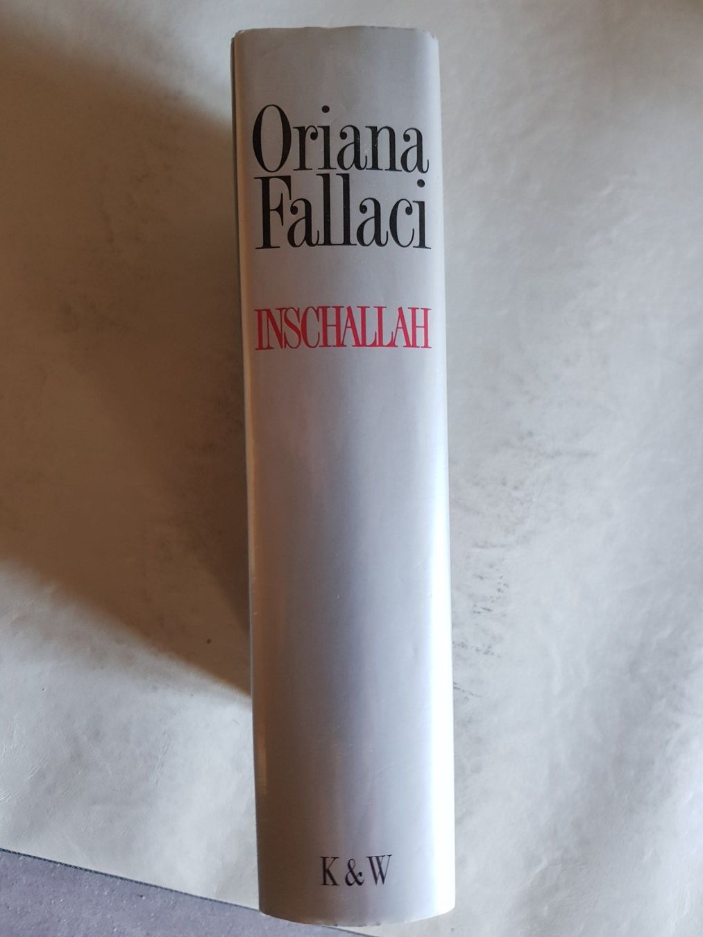 Bücher: Oriana Fallaci - Inschallah - Roman 1992 – Gebraucht aus Walterswil BE von Lonitti 6