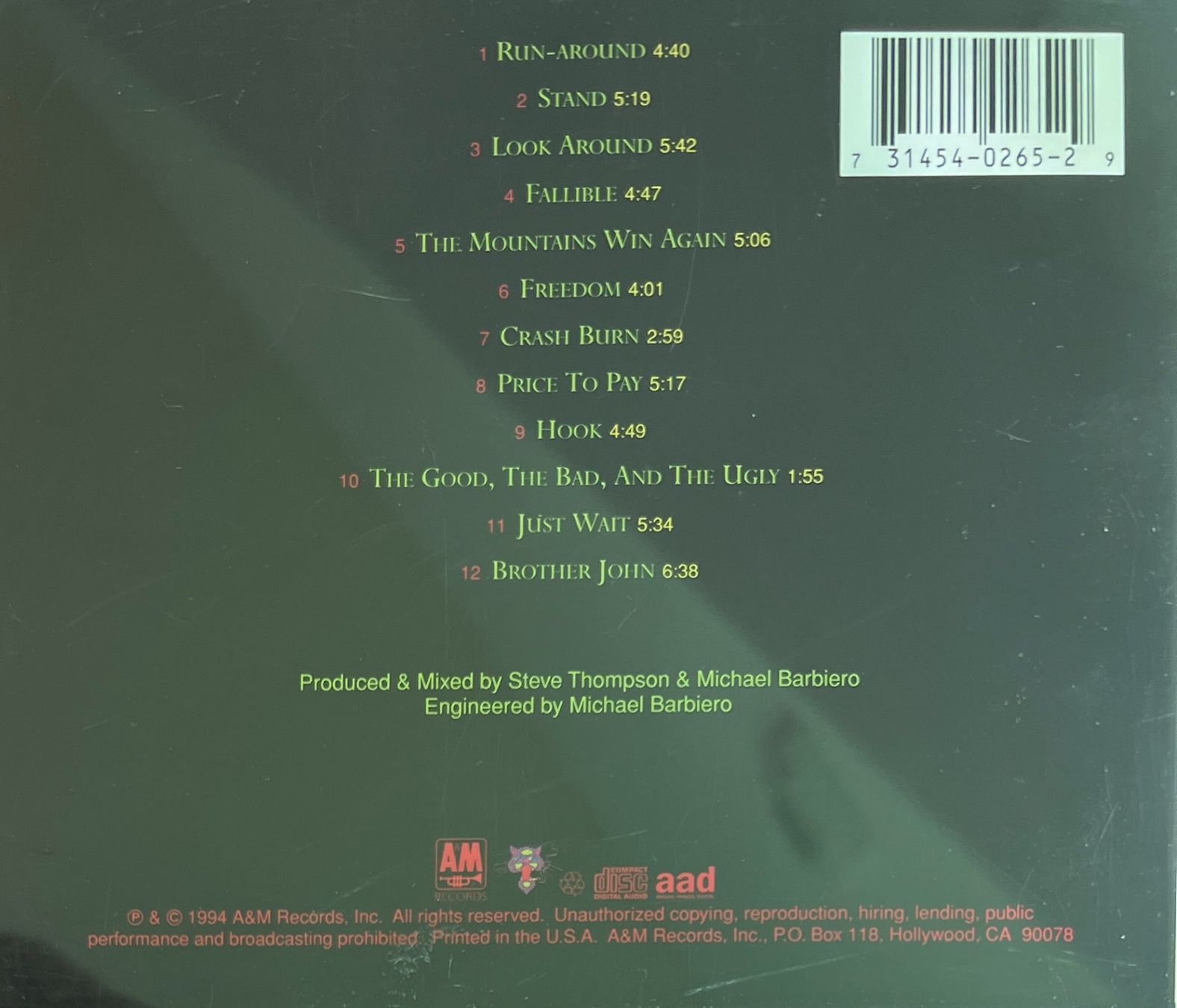 CDs: BLUES TRAVELER / Four – D'occasion à Bischofszell par kustavi 1