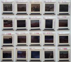 China: 34 Glasdias farbig, 5x5 cm, 1970er-Jahre