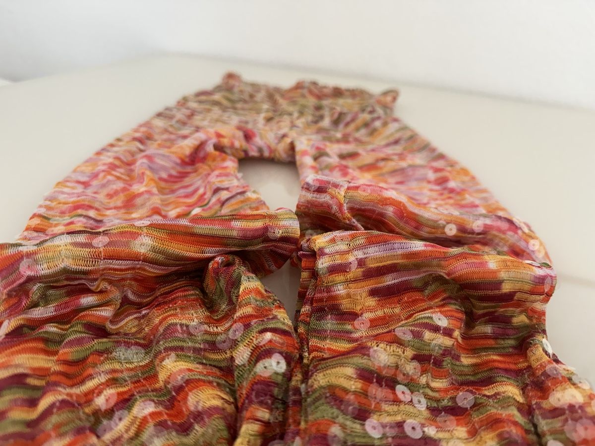Missoni Pantaloni: Missoni Hose mit Pailletten, gemustert – Nuovo (secondo la descrizione) da Zürich venduto da Mona-L 5