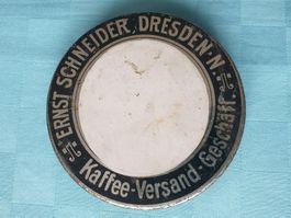 Vintage Blechdose Dose Kaffee - Geschäft