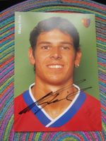 FCB FC BASEL MARIO FRICK SPIELER AUTOGRAMMKARTE ANTIK