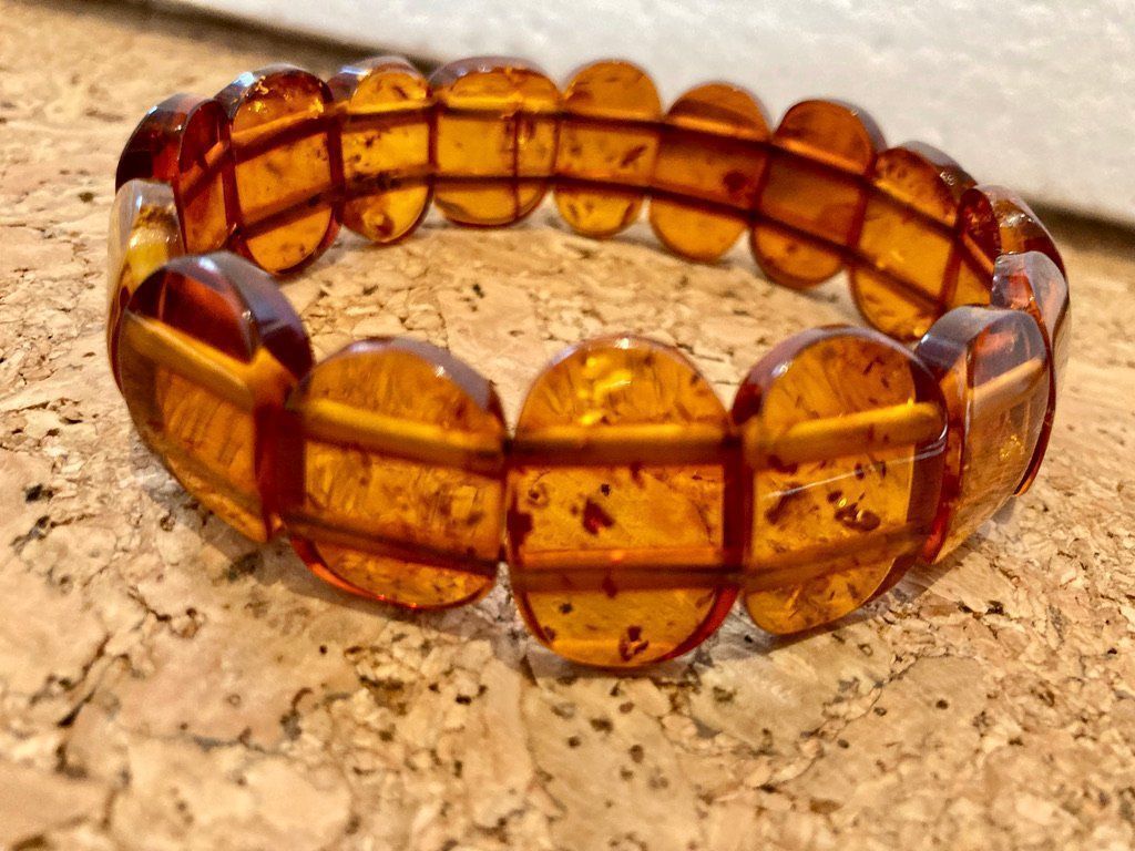 Bracciali & Braccialetti: Armband - Bernstein Amber/Ambre echt – Nuovo (secondo la descrizione) da Biberist venduto da tl-schmuck