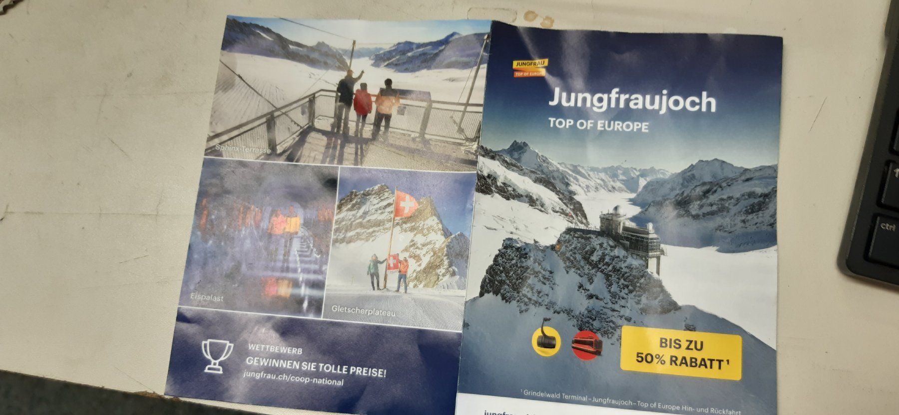 Buoni: Jungfraujoch Gutschein Coop – Nuovo e nell'imballaggio originale da Effretikon venduto da keutom66