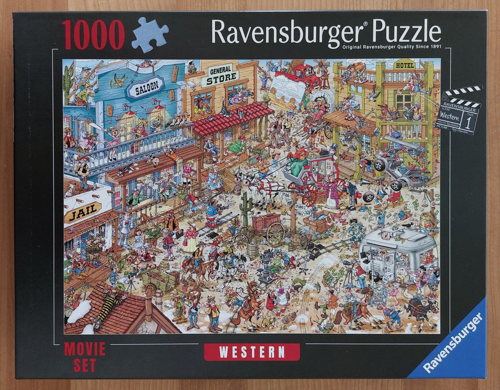 Ravensburger Puzzles: Ravensburger Puzzle - Western – Gebraucht aus Dietikon von Canman