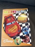 Disney Malbuch Multicolor Cars Stitch Moana neuwertig