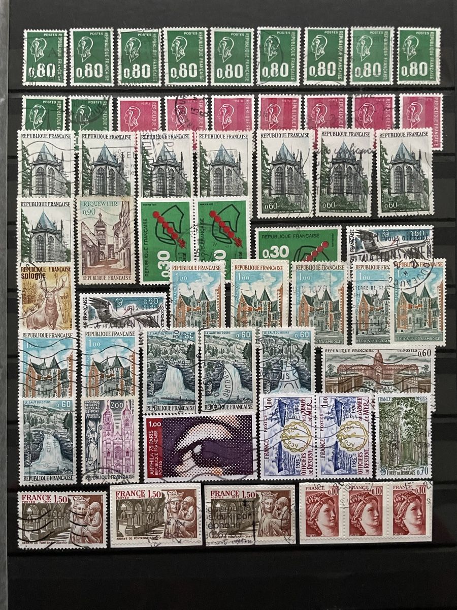 Alle Briefmarken: Frankreich 4 5s – Gebraucht aus Cham von Diablo1232 3
