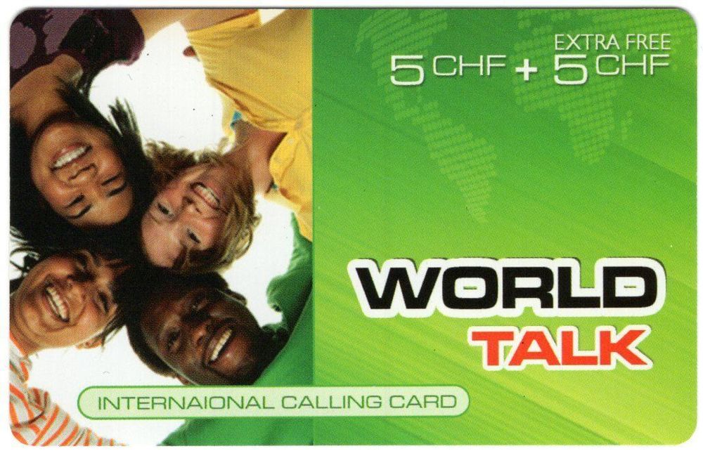 World Talk - Prepaid Telefonkarte | Acheter sur Ricardo