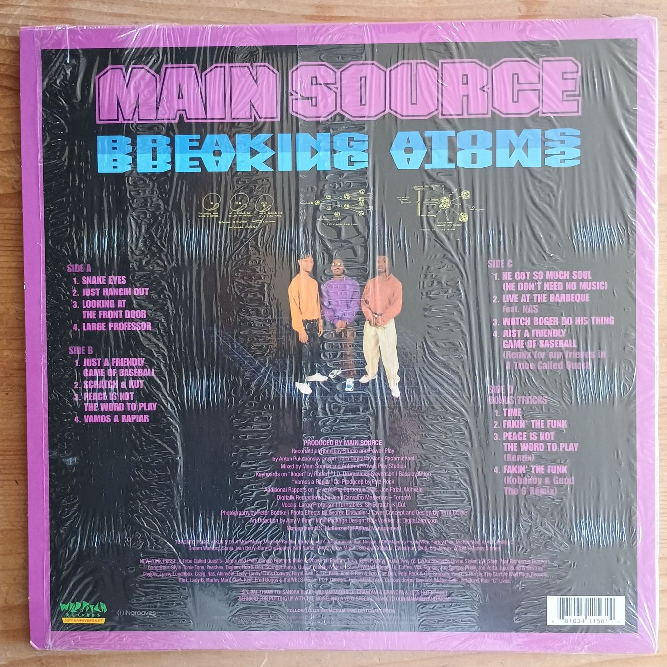 Schallplatten: Main Source ‎– Breaking Atoms 2xLP US-2017 VG++/VG+ – Gebraucht aus münchenstein von karl_heinz_krasser 1