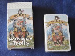 TROLL  JASSKARTEN NORWEGIAN TROLLS NIE IN SCHWEIZ VERKAUFT
