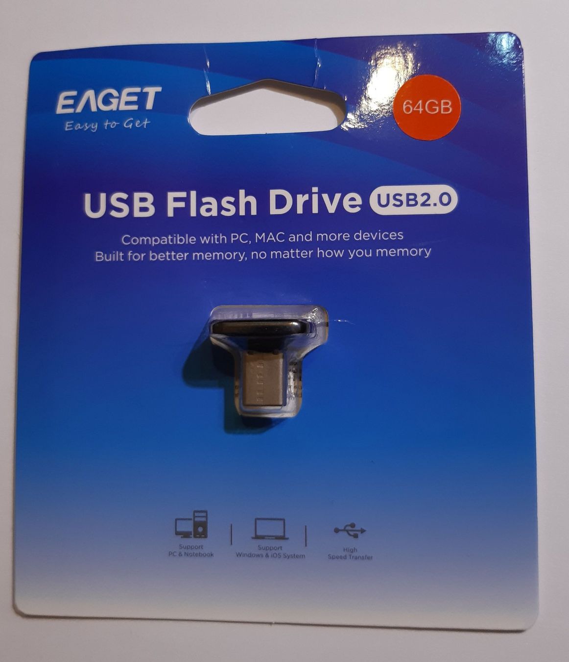 Chiavette USB: USB-C Mini Memory Stick 64 GB inkl. Adapter Car Kompatibel – Nuovo e nell'imballaggio originale da St. Margarethen TG venduto da Smiley-Face 1