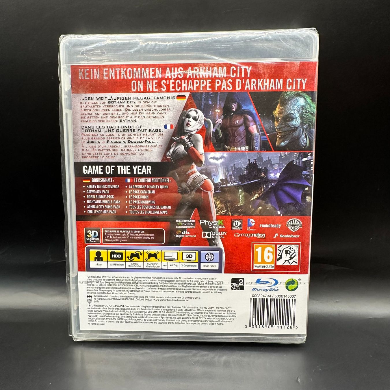 Sony Giochi: Playstation 3 Batman Arkham City Sealed – Nuovo (secondo la descrizione) da Düdingen venduto da Nerdworld 1