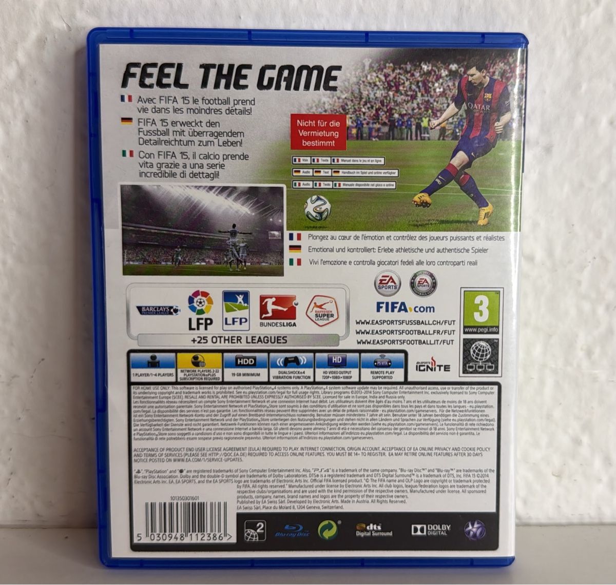 Sony Giochi: FIFA 15 PlayStation 4 PS4/PS5 Game – Usato da Ehrendingen venduto da bubulence 1