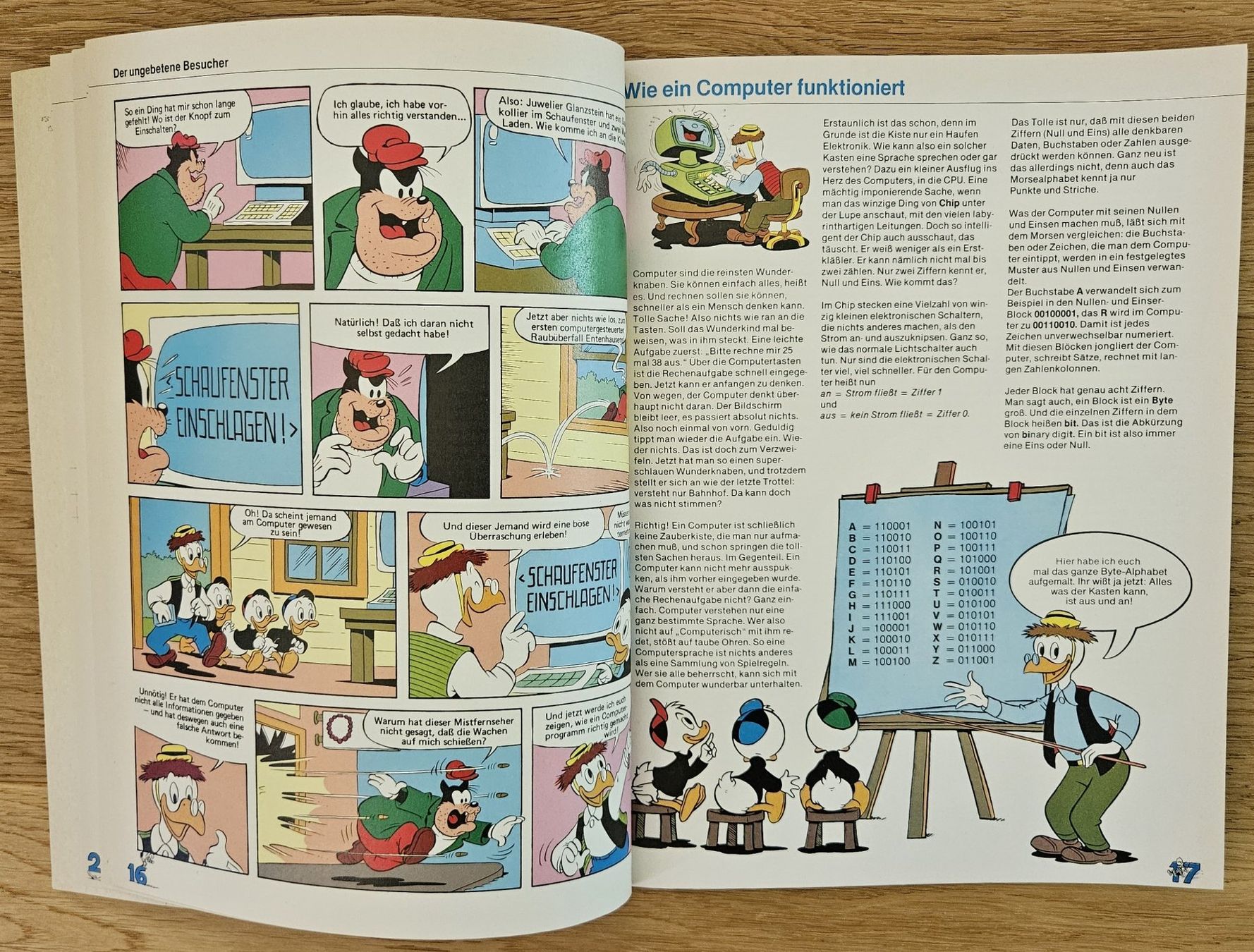 Fumetti: Daniel Düsentrieb erklärt: Computer – Usato da Schaffhausen venduto da asyouwestley 5