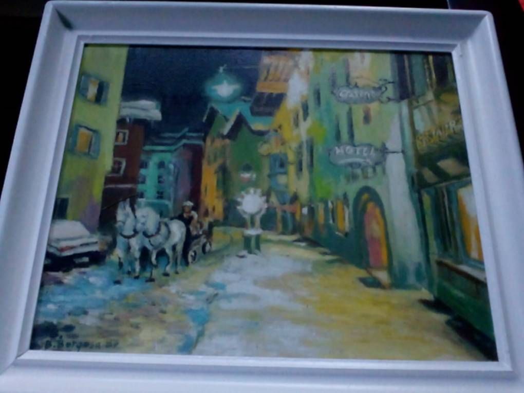 Dipinti: Peinture animée du Valais. – Usato da St. Maurice venduto da Benoit12