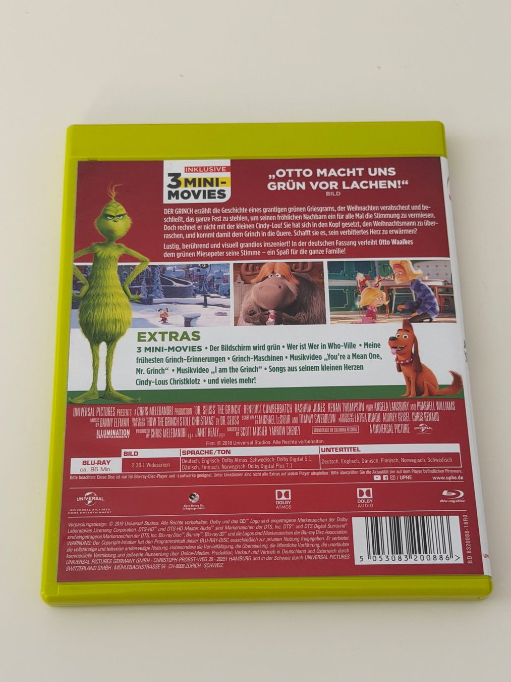Alle DVDs: Der Grinch Blu-ray – Neu (gemäss Beschreibung) aus Altstätten SG von sheamus 1