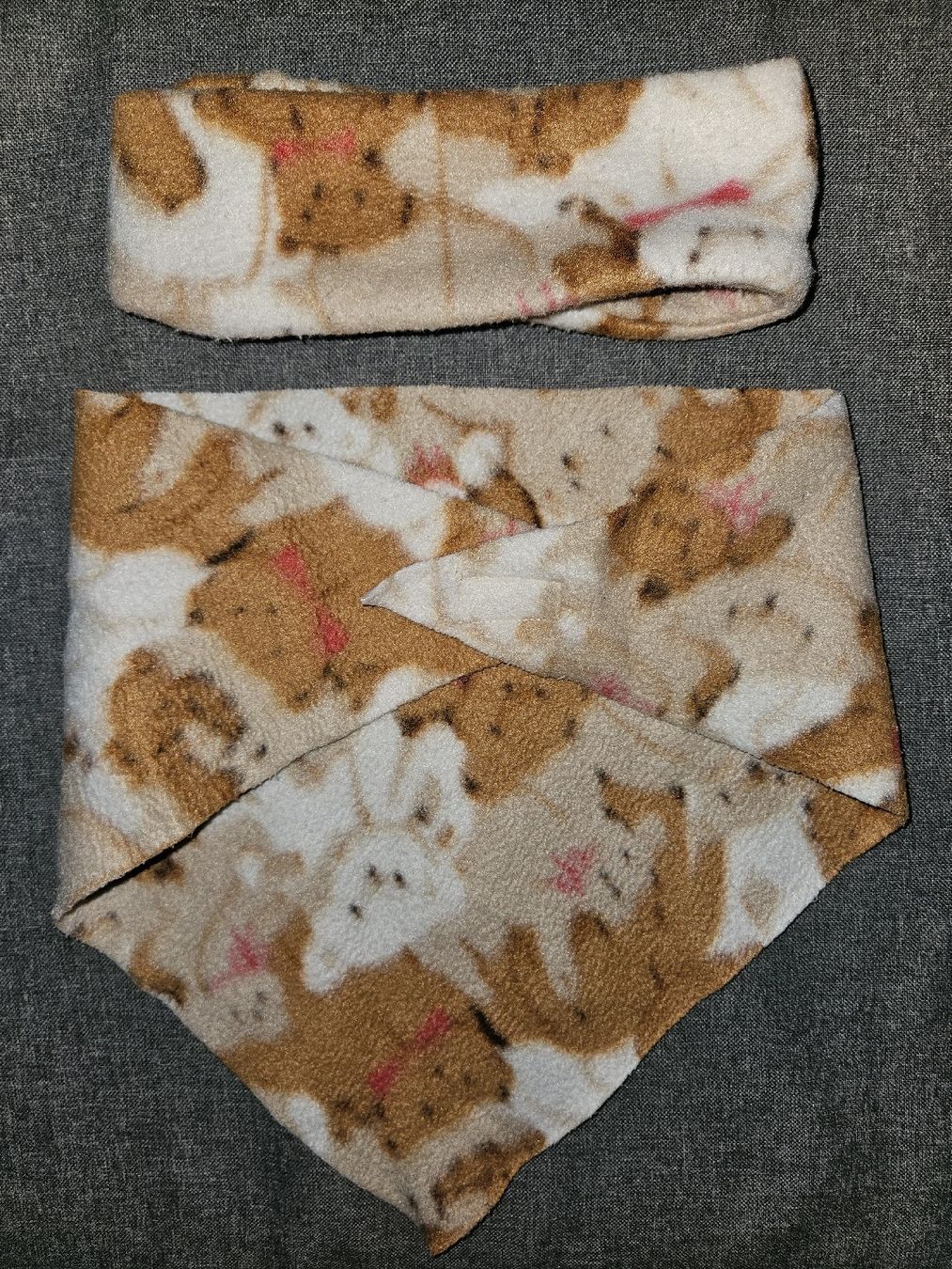 Foulards, Tücher & Schals: Teddy Fleece Set Halstuch Stirnband – Gebraucht aus Wettingen von Sk8ertomda 2