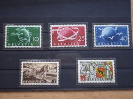 1941 und 1949 Postfrische Ausgaben  B0707J