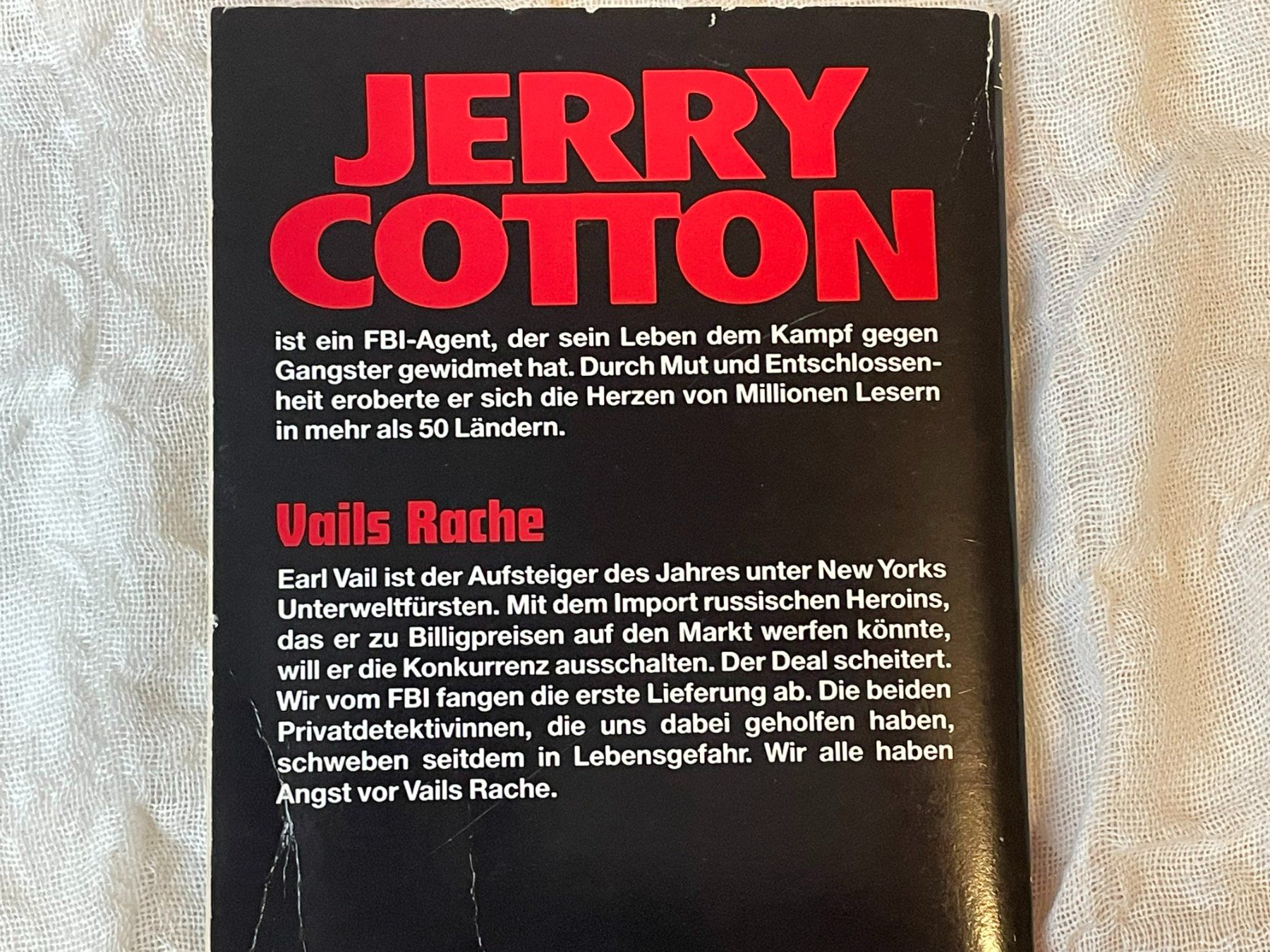 Libri: Jerry Cotten / Vails Rache – Usato da Reinach AG venduto da Nahe 1