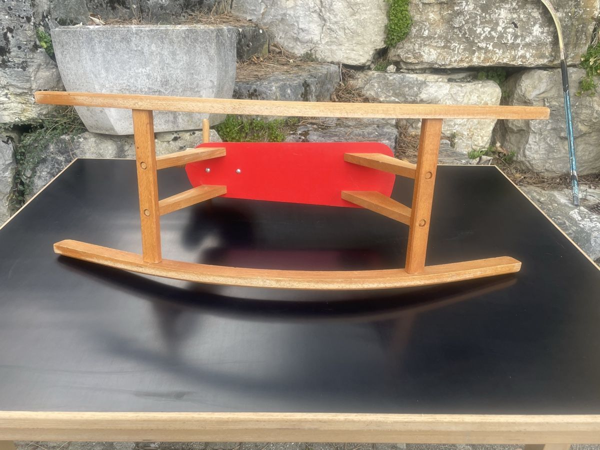Wisa Gloria Giocattoli: Cheval à Bascule Vintage Wisa Gloria – Usato da Vallamand venduto da Bricbracbroc82 7